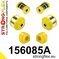 156085A: Strongflex Sada silentbloků předního zavěšení varianta SPORT