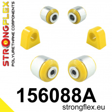 156088A: Strongflex Sada silentbloků předního zavěšení varianta SPORT