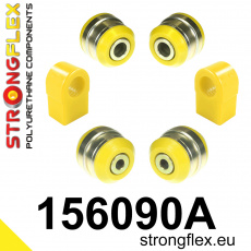 156090A: Strongflex Sada silentbloků předního zavěšení varianta SPORT