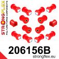 206156B: Strongflex Sada silentbloků předního a zadního zavěšení