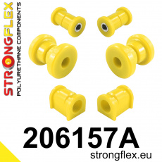 206157A: Strongflex Sada silentbloků předního zavěšení varianta SPORT