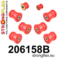 206158B: Strongflex Sada silentbloků zadního zavěšení