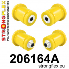 206164A: Strongflex Sada silentbloků předního nosníku varianta SPORT