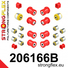 206166B: Strongflex Kompletní sada polyuretanových silentbloků pro zavěšení