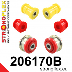 206170B: Strongflex Sada silentbloků předního zavěšení