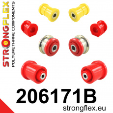 206171B: Strongflex Sada silentbloků předního zavěšení a zadního nosníku