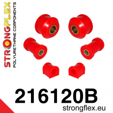 216120B: Strongflex Sada silentbloků předního zavěšení z polyuretanu