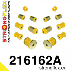 216162A: Strongflex Sada silentbloků zadního zavěšení varianta SPORT