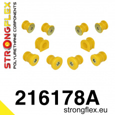 216178A: Strongflex Sada silentbloků předního zavěšení varianta SPORT