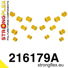 216179A: Strongflex Sada silentbloků zadního zavěšení varianta SPORT