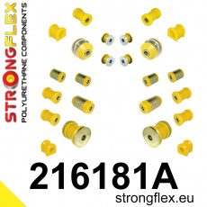 216181A: Strongflex Kompletní sada silentbloků pro zavěšení varianta SPORT