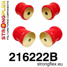 216222B: Strongflex Sada silentbloků zadního nosníku