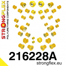 216228A: Strongflex Kompletní sada silentbloků pro zavěšení varianta SPORT
