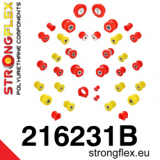 216231B: Strongflex Kompletní sada polyuretanových silentbloků pro zavěšení