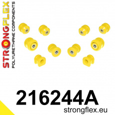 216244A: Strongflex Sada silentbloků předního zavěšení varianta SPORT