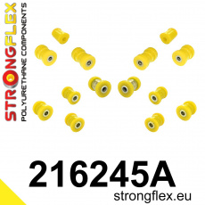 216245A: Strongflex Sada silentbloků zadního zavěšení varianta SPORT