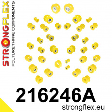 216246A: Strongflex Kompletní sada silentbloků pro zavěšení varianta SPORT