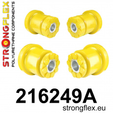 216249A: Strongflex Sada silentbloků zadního nosníku varianta SPORT
