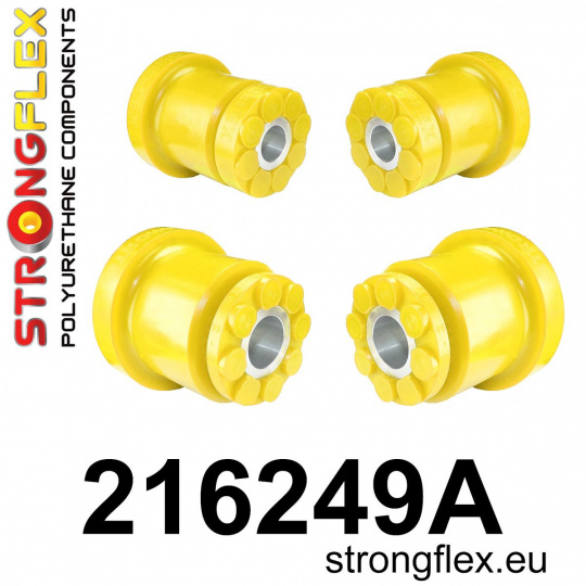 216249A: Strongflex Sada silentbloků zadního nosníku varianta SPORT