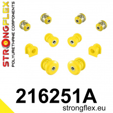 216251A: Strongflex Sada silentbloků předního zavěšení varianta SPORT