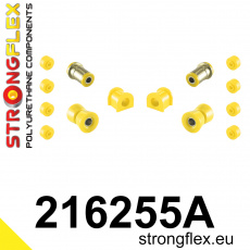 216255A: Strongflex Sada silentbloků předního zavěšení varianta SPORT