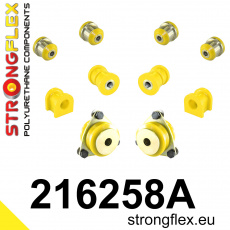 216258A: Strongflex Sada silentbloků předního zavěšení varianta SPORT