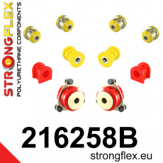 216258B: Strongflex Sada silentbloků předního zavěšení