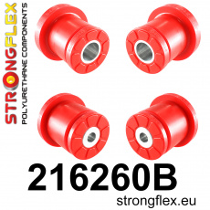 216260B: Strongflex Sada silentbloků zadního příčníku