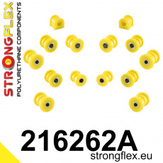 216262A: Strongflex Sada silentbloků zadního zavěšení varianta SPORT