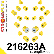216263A: Strongflex Kompletní sada silentbloků pro zavěšení varianta SPORT