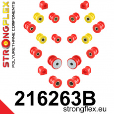 216263B: Strongflex Kompletní sada silentbloků pro zavěšení