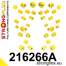 216266A: Strongflex Kompletní sada silentbloků pro zavěšení varianta SPORT