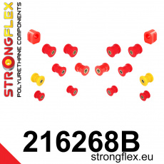 216268B: Strongflex Sada silentbloků zadního zavěšení