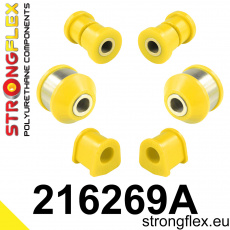 216269A: Strongflex Sada silentbloků předního zavěšení varianta SPORT