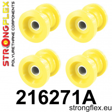 216271A: Strongflex Sada silentbloků zadního nosníku varianta SPORT