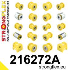 216272A: Strongflex Sada silentbloků zadního zavěšení varianta SPORT