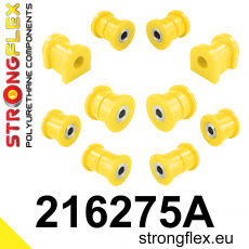 216275A: Strongflex Sada silentbloků zadního zavěšení varianta SPORT