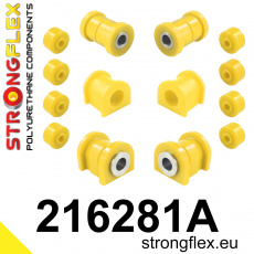 216281A: Strongflex Sada silentbloků předního zavěšení varianta SPORT
