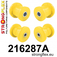 216287A: Strongflex Sada silentbloků zadního nosníku varianta SPORT