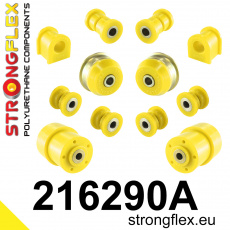 216290A: Strongflex Kompletní sada silentbloků pro zavěšení varianta SPORT