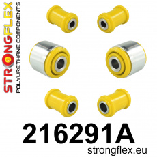216291A: Strongflex Sada silentbloků zadního zavěšení varianta SPORT
