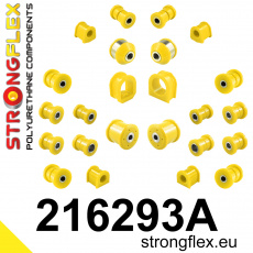 216293A: Strongflex Kompletní sada silentbloků pro zavěšení varianta SPORT