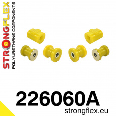 226060A: Strongflex Sada silentbloků předního zavěšení varianta SPORT