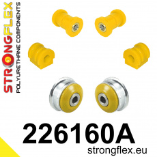 226160A: Strongflex Sada silentbloků předního zavěšení varianta SPORT