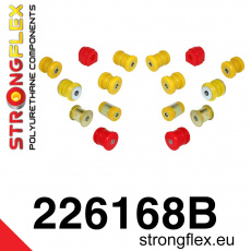 226168B: Strongflex Sada silentbloků zadního zavěšení