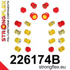226174B: Strongflex Sada silentbloků předního a zadního zavěšení