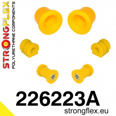 226223A: Strongflex Sada silentbloků předního zavěšení varianta SPORT