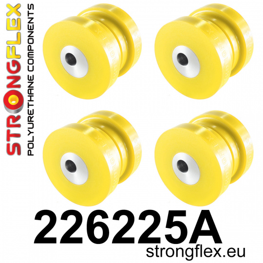 226225A: Strongflex Sada silentbloků zadního nosníku varianta SPORT