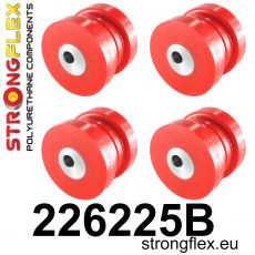 226225B: Strongflex Sada silentbloků zadního nosníku