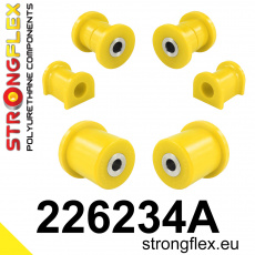 226234A: Strongflex Sada silentbloků předního zavěšení varianta SPORT
